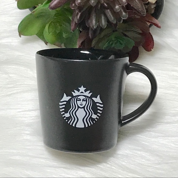 🎁 Starbucks 2015 Black 3oz Demi Mug NEW - Picture 2 of 6
